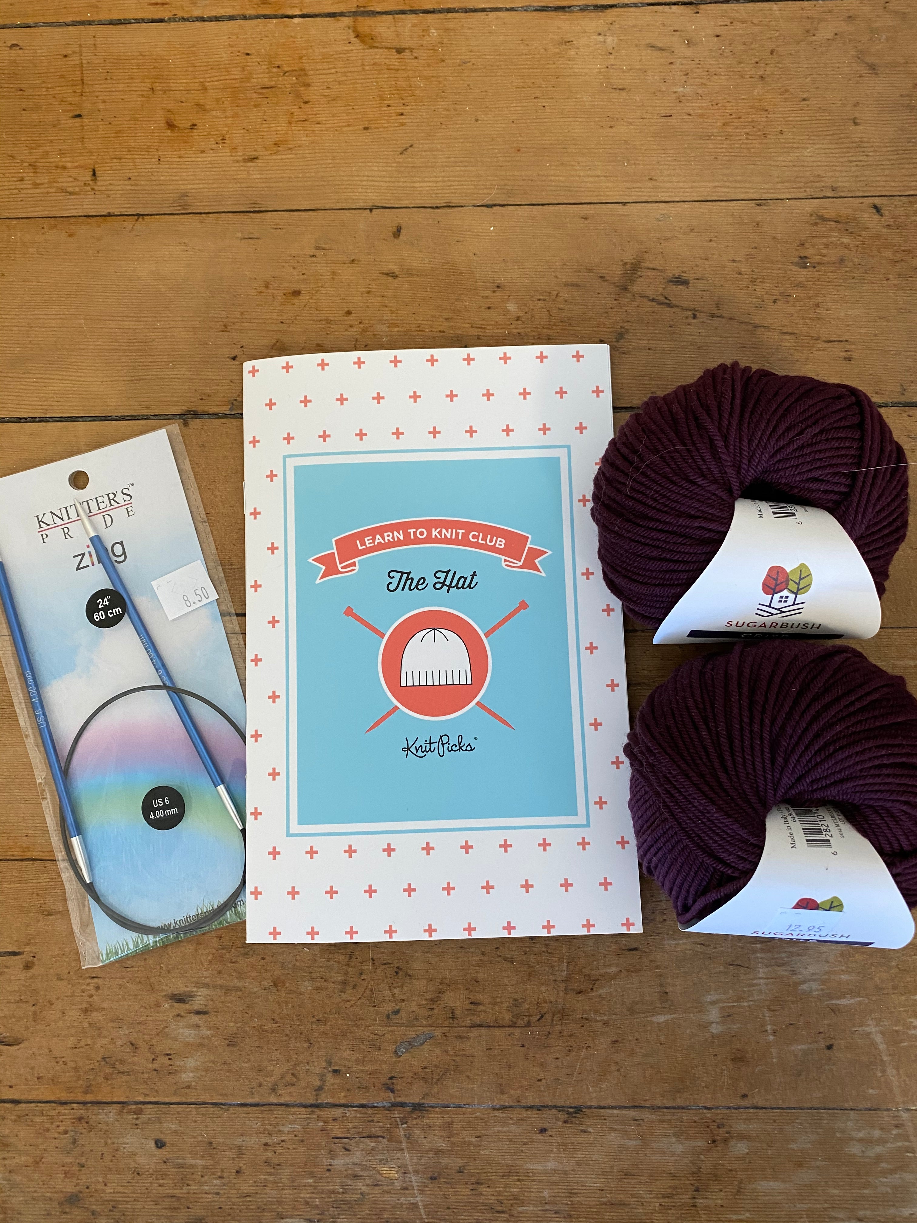 Learn to Knit Kit: Hat